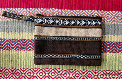 Andean Hand-Woven Wool Clutch Bag