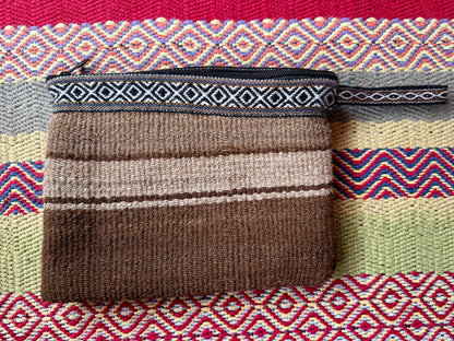 Andean Hand-Woven Wool Clutch Bag