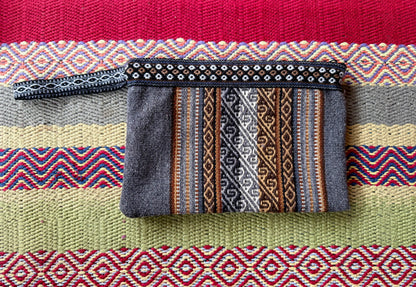 Andean Hand-Woven Wool Clutch Bag